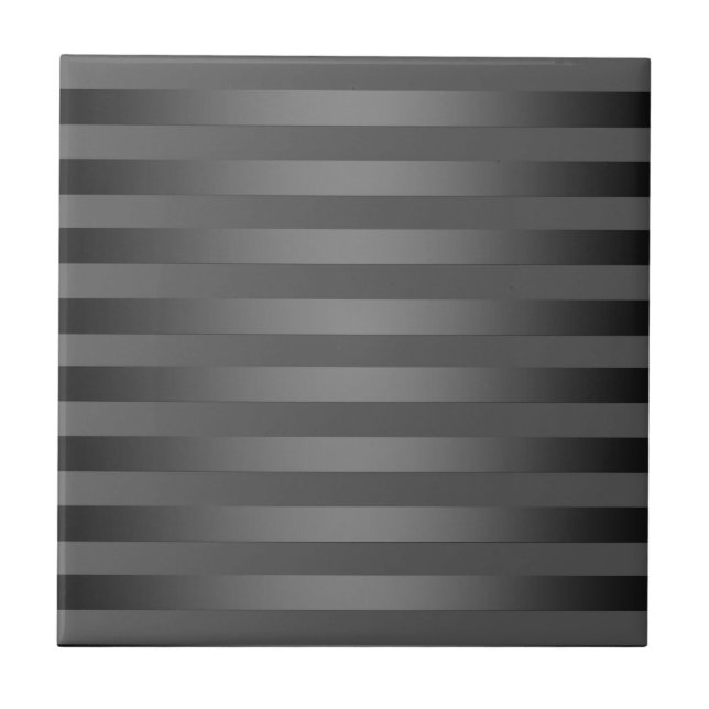 Grey, striped, gradient, grey stripes, simple tile (Front)