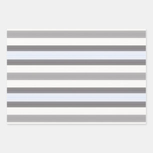 Grey striped pattern wrapping paper sheet