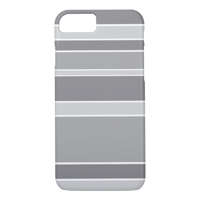 Grey stripes Case-Mate iPhone case (Back)