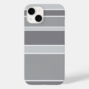 Grey stripes Case-Mate iPhone 14 case