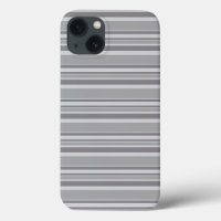 Grey stripes Case-Mate iPhone case