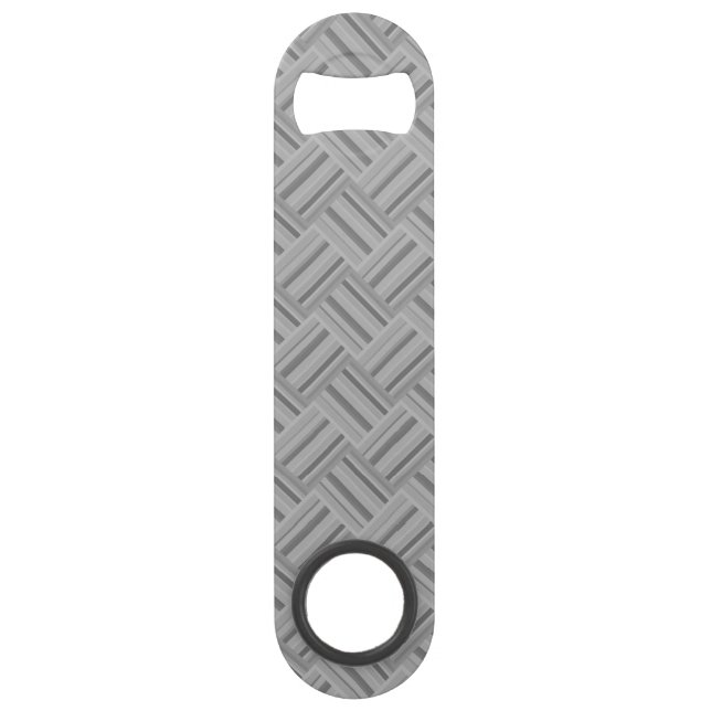 Grey stripes diagonal weave pattern (Front)