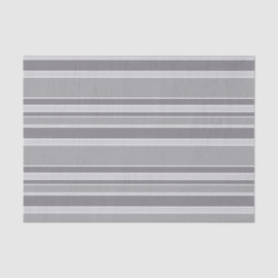 Grey stripes tissue paper