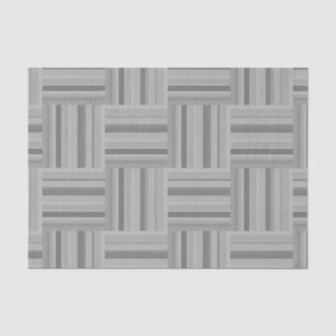 Grey stripes weave pattern tissue paper