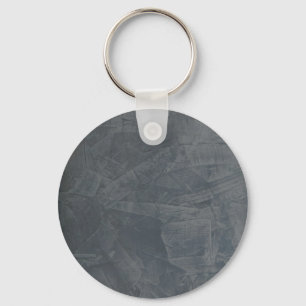Grey Suede Key Ring
