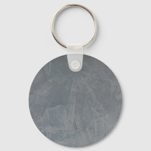 Grey Suede Key Ring