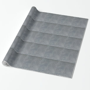 Grey Suede Wrapping Paper