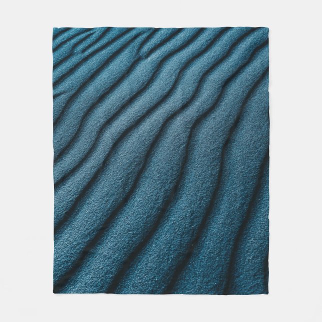 Grey surface fleece blanket (Front)