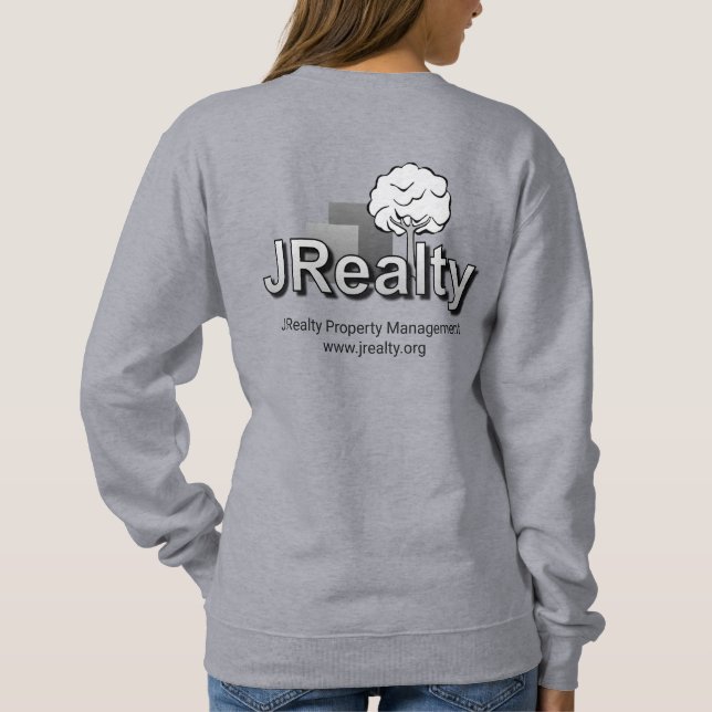 Grey Sweatshirt (Back)