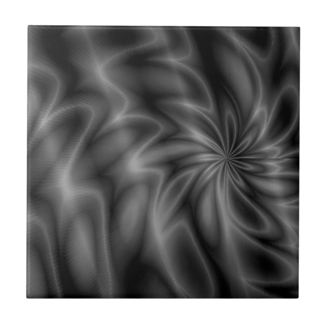 Grey Swirl Tile (Front)