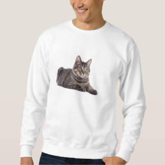 Grey Tabby Cat Sweatshirt