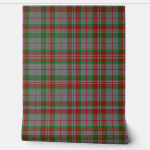 Grey Tartan Plaid Scottish Clan Wallpaper