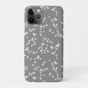 Grey terrazzo Minimal modern  iPhone 11 Pro Case