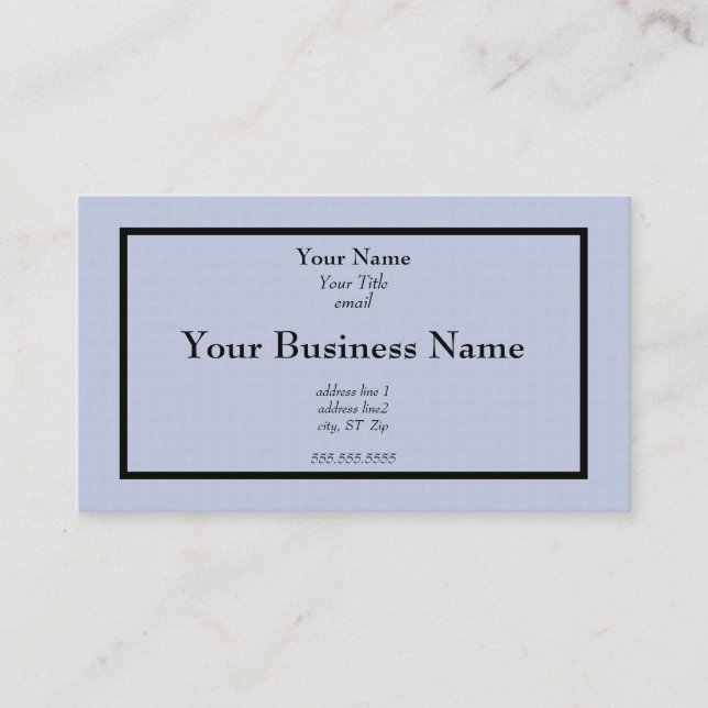 Grey Texture Adaptable Generic Business Card (Front)