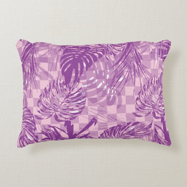 Grey Throw & Lumbar Pillows | Home Décor Style (Front)