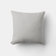 Grey Throw Pillow