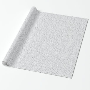 Grey Tiles Pattern Wrapping Paper
