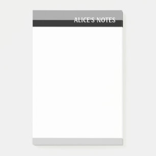 Grey Tones Post-it Notes