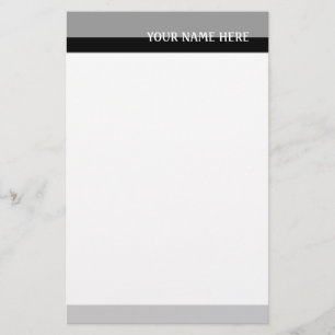 Grey Tones Stationery