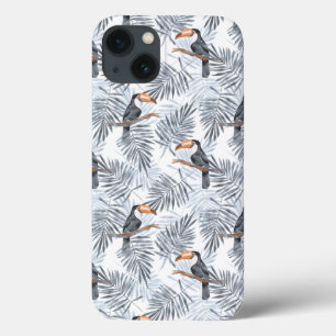 Grey Toucan iPhone 13 Case