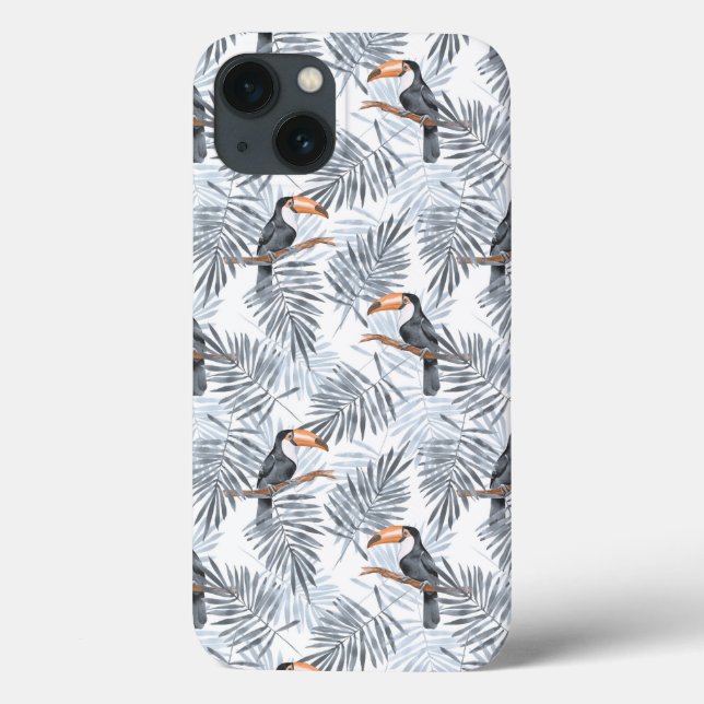 Grey Toucan Case-Mate iPhone Case (Back)