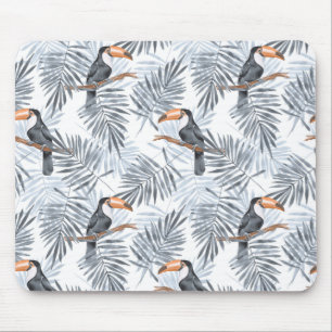Grey Toucan Mouse Mat