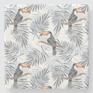 Grey Toucan Stone Coaster