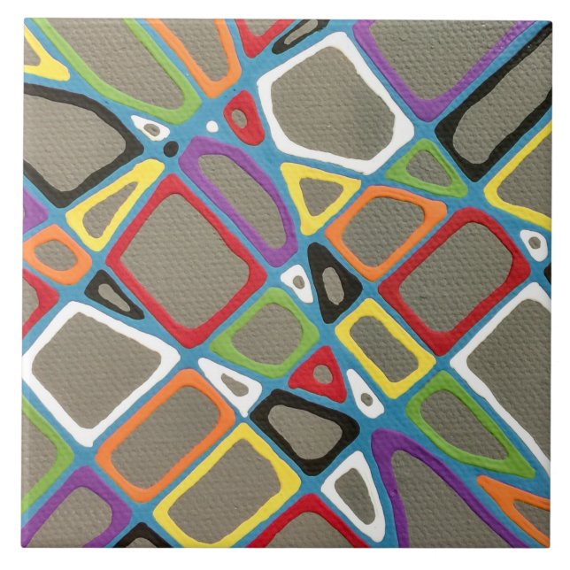 Grey Township 6 x 6 Ceramic Tile (Front)