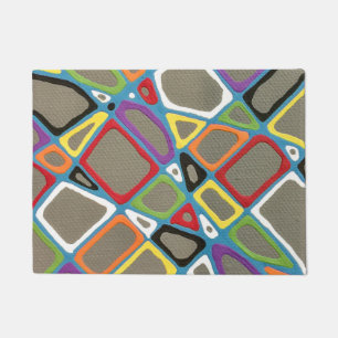 Grey Township Door Mat