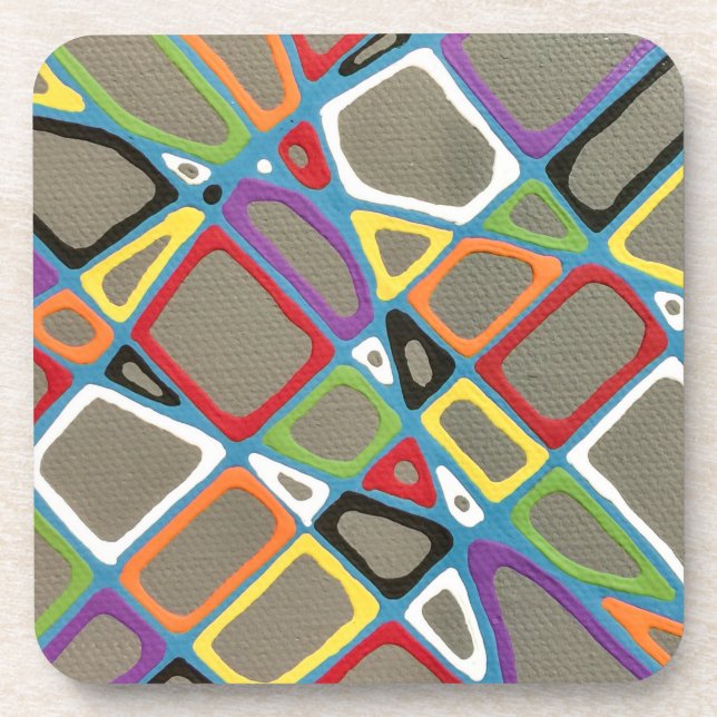 Grey Township Set of 6 Coasters (Front)