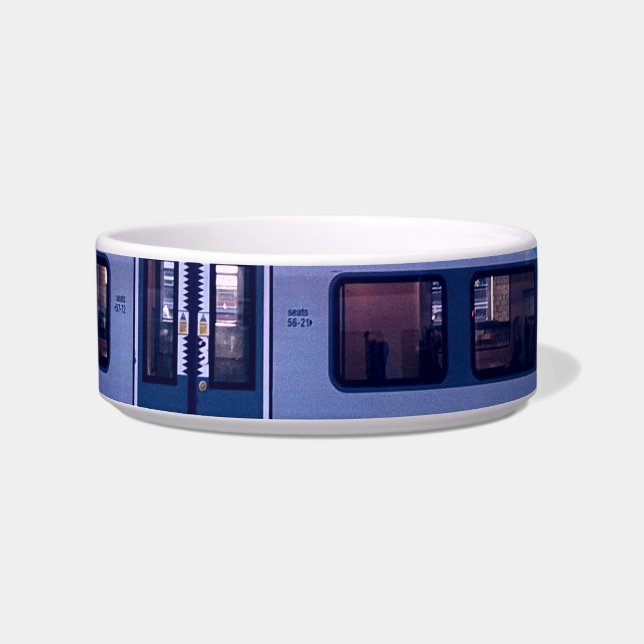Grey train bowl (Front)