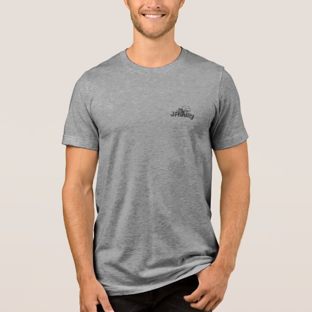 Grey Tri-Blend Shirt (Front)