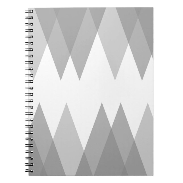 Grey triangles notebook (Front)