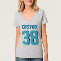 Grey & Turquoise Adults | Sports Football Jersey