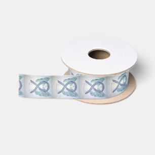 Grey Twinkle Awareness Ribbon Angel Ribbons Satin Ribbon