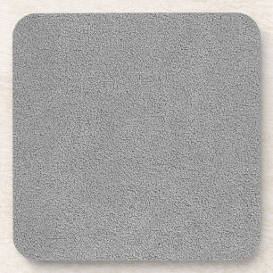 Grey Ultrasuede Look Coaster