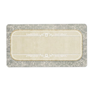 Grey Vintage French Regency Lace Weddings