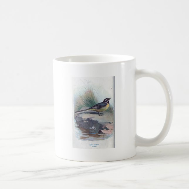 Grey Wagtail Coffee Mug (Right)