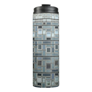 Grey wall paint building thermal tumbler