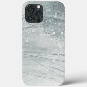 Grey watercolor iPhone 13 pro max case