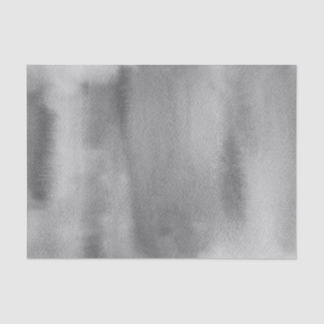 Grey Watercolor Tissue Paper (Front)
