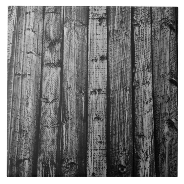 Grey weathered wood boards texture tile (Front)