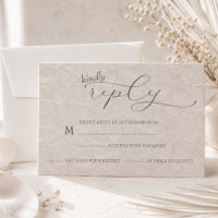 Grey Wedding Simple