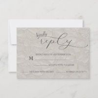 Grey Wedding Simple 