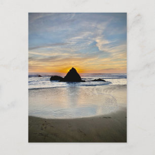 Grey Whale Cove State Beach, California Postcard
