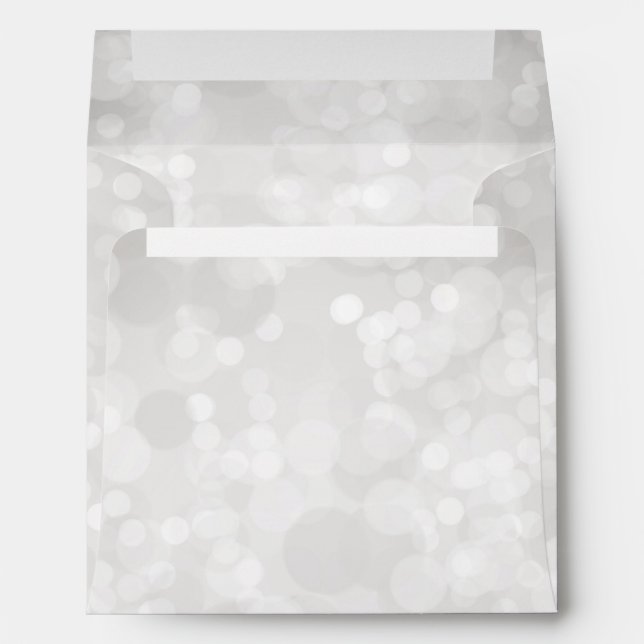 Grey White Bokeh Envelopes (Back (Bottom))