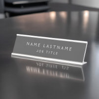 Grey White Modern Elegant Professional Classy