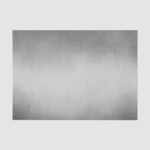 Grey White Ombre Modern Tissue Paper