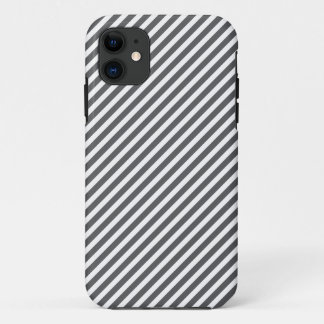 Grey & White Striped iPhone 5 Case