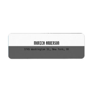 Grey White Striped Professional Contemporary